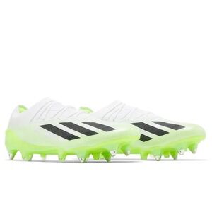 Adidas X Crazyfast.1 FG (White/Lime) cleats